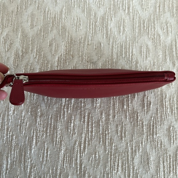 Coach EUC Red Leather Case/Pouch - Picture 7 of 13